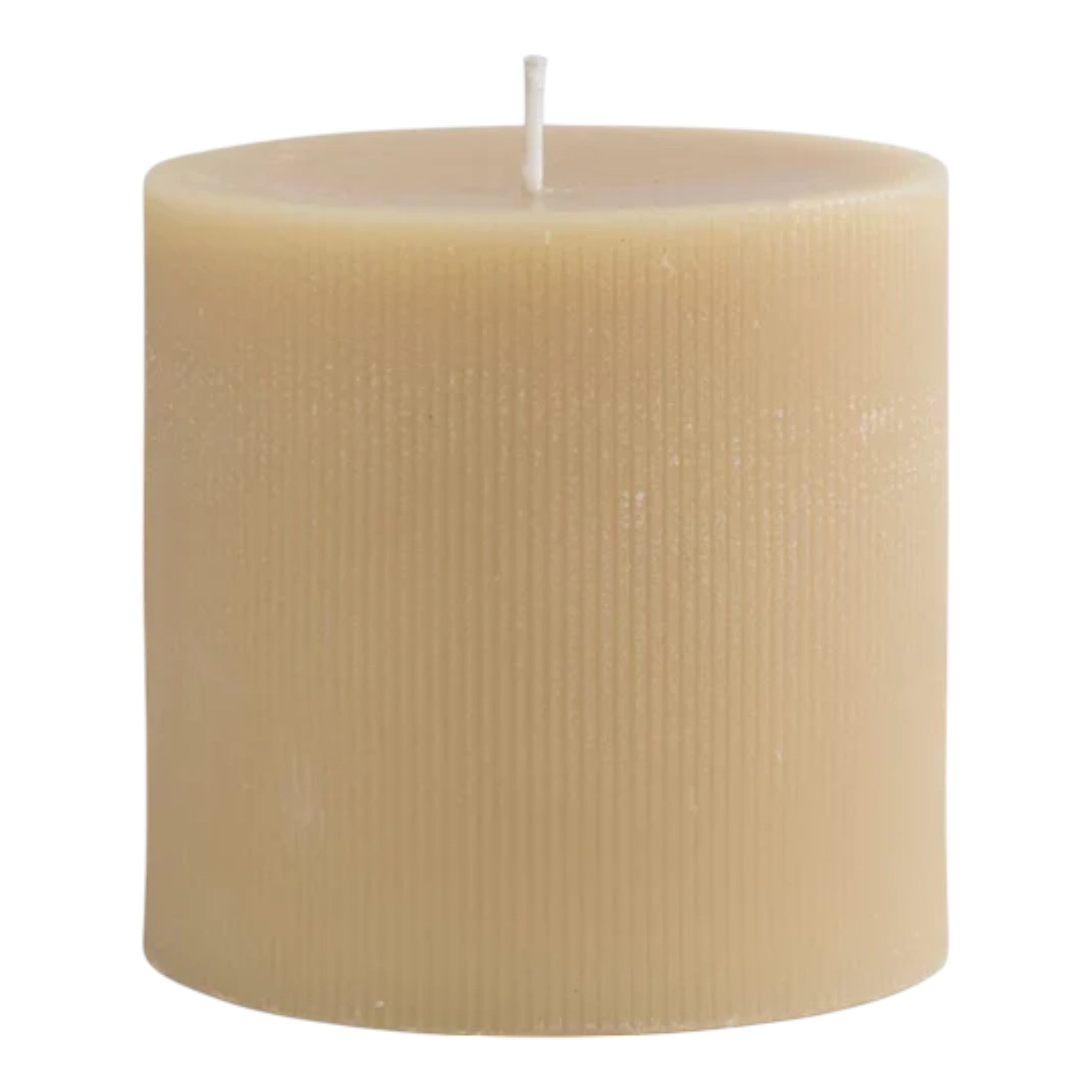 Unscented Pleated Pillar Candle
4" x 4"